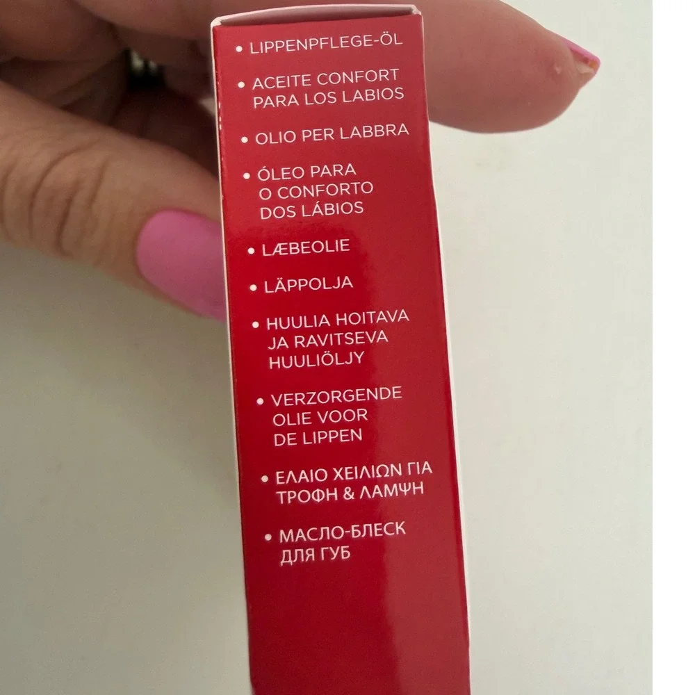 Clarins Lip Comfort Oil 04 Pitaya Pink Hydrating Lip‎ Gloss Mini Travel New